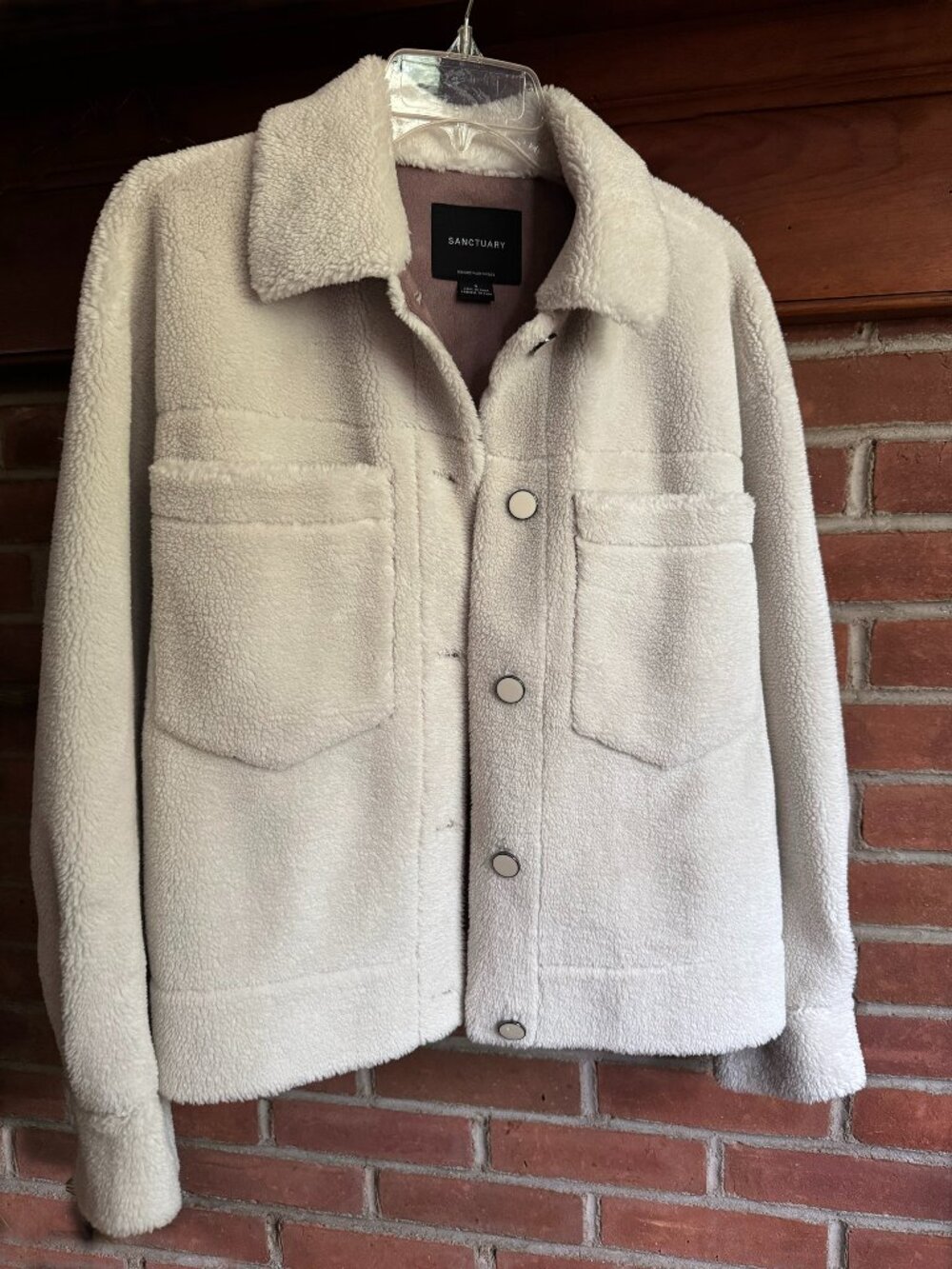The Sanctuary Cozy Sherpa Shacket